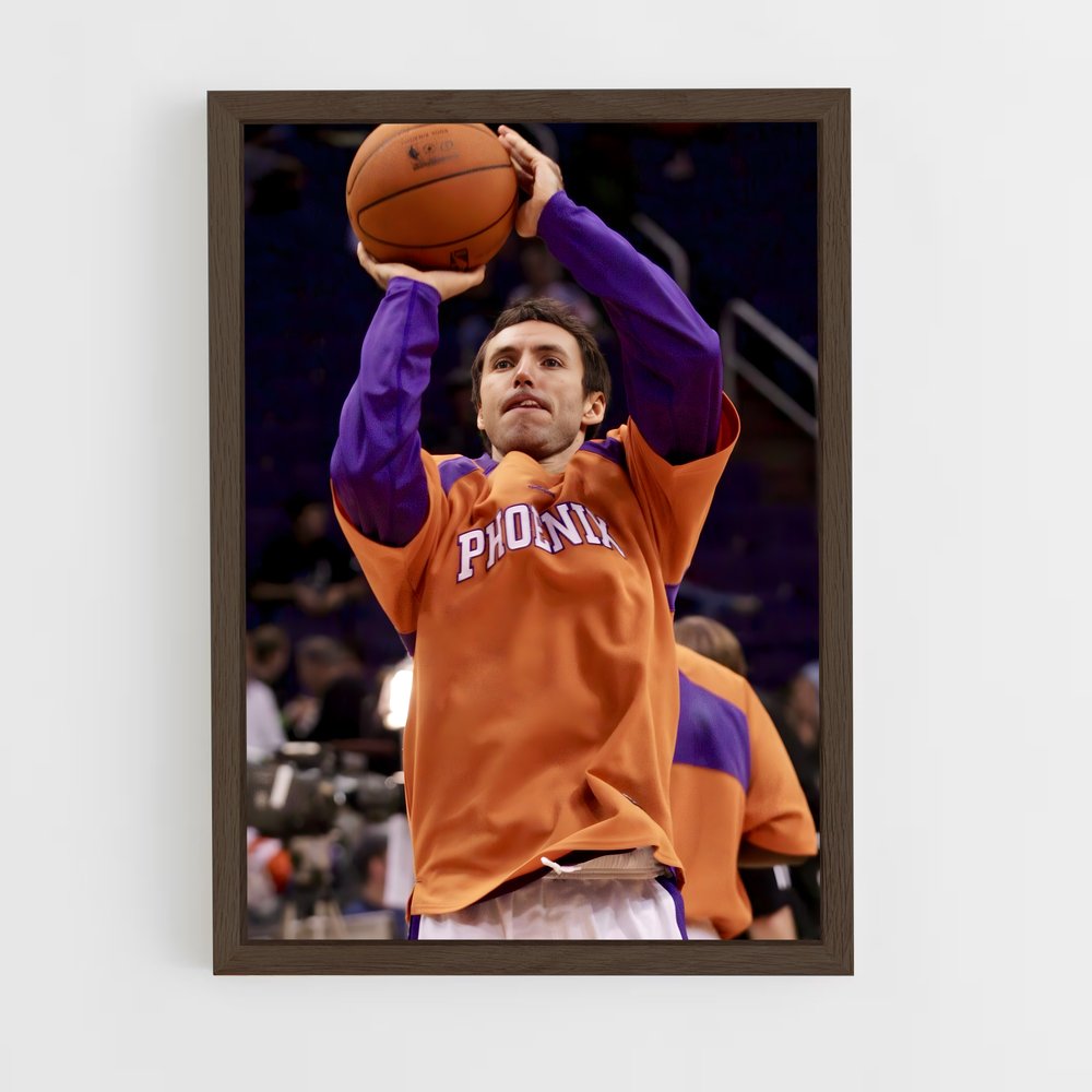 Poster Steve nash tirer – affiche Basketball (vue 5)